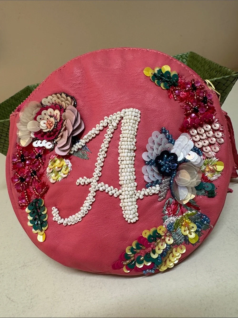 Anthropologie intricately beaded
